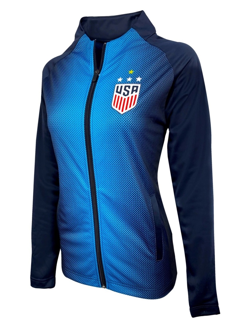 Licensed USWNT Soccer Warm Up Fill Zip